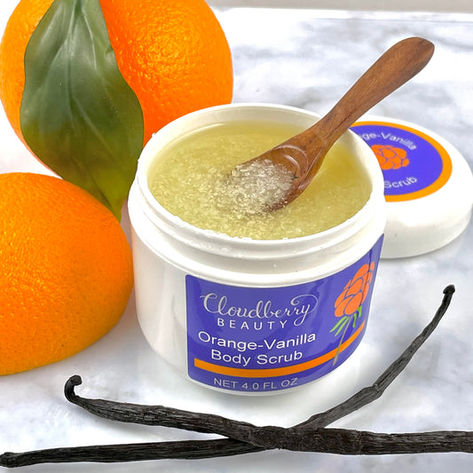 Orange-Vanilla Body Scrub
